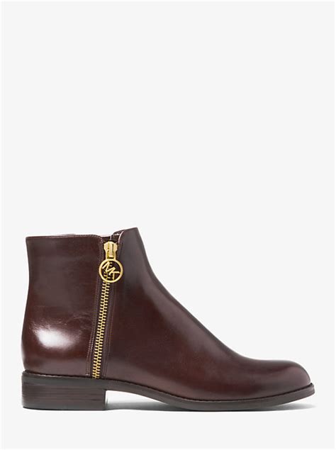 michael kors jaycie leather booties|Michael Kors Leather Booties .